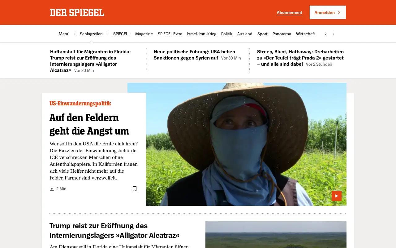 spiegel.de in 2025