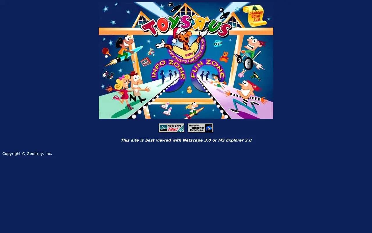 toysrus.com in 1996