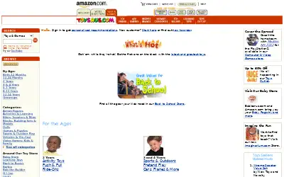 toysrus.com in 2001