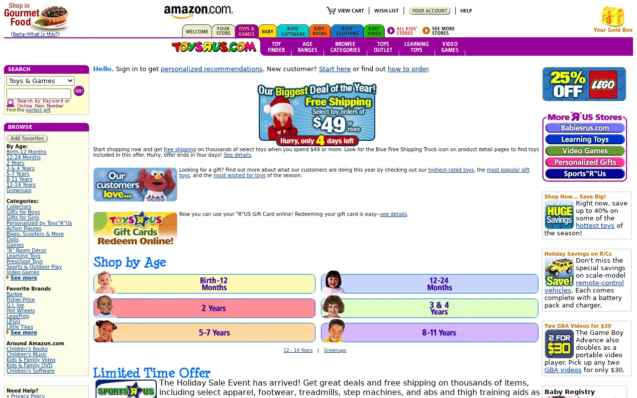 toysrus.com in 2004