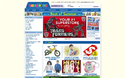 toysrus.com in 2007