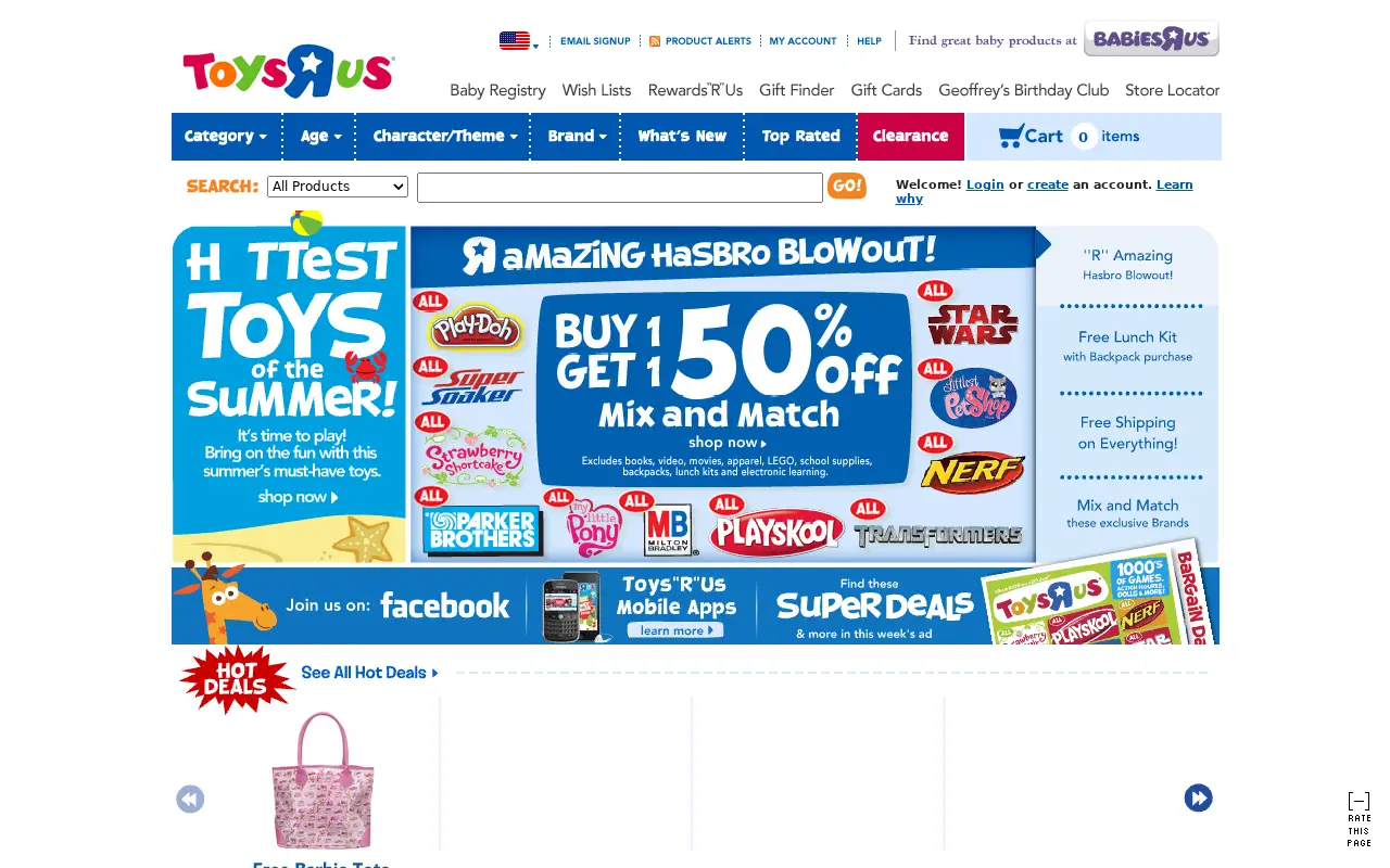 toysrus.com on July 13, 2010
