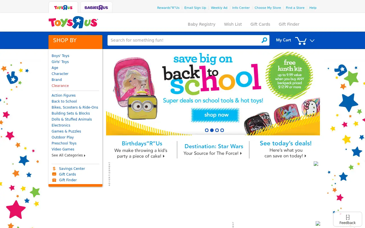 toysrus.com in 2015