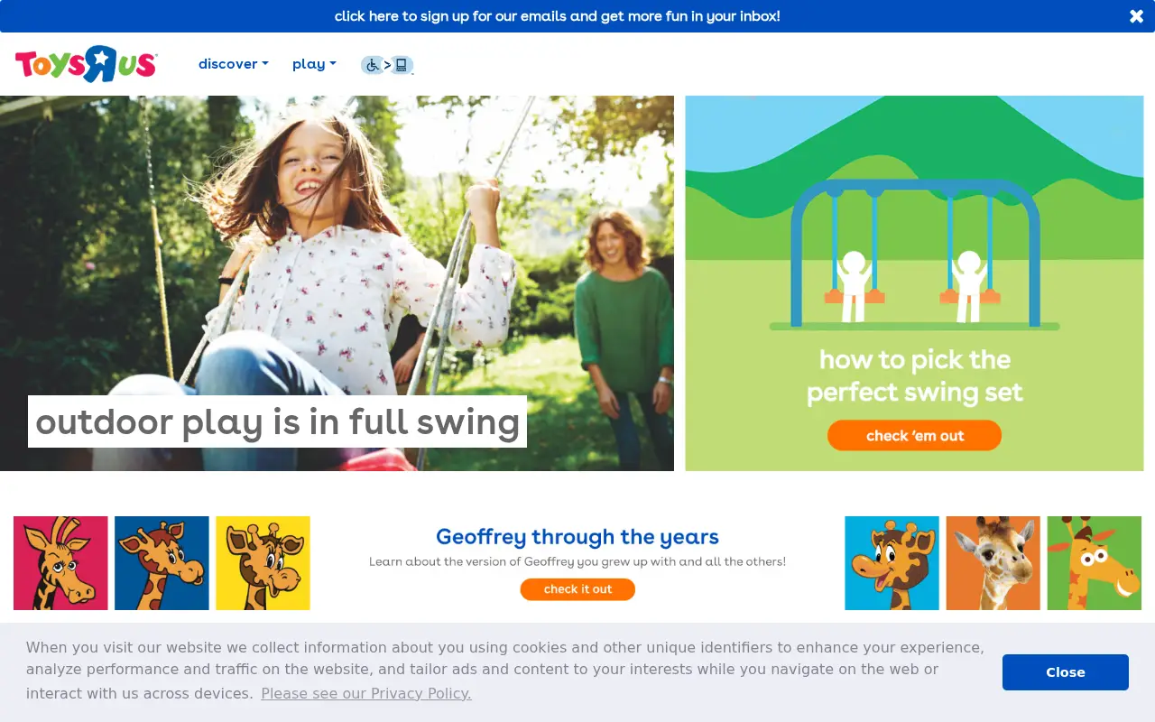 toysrus.com in 2021