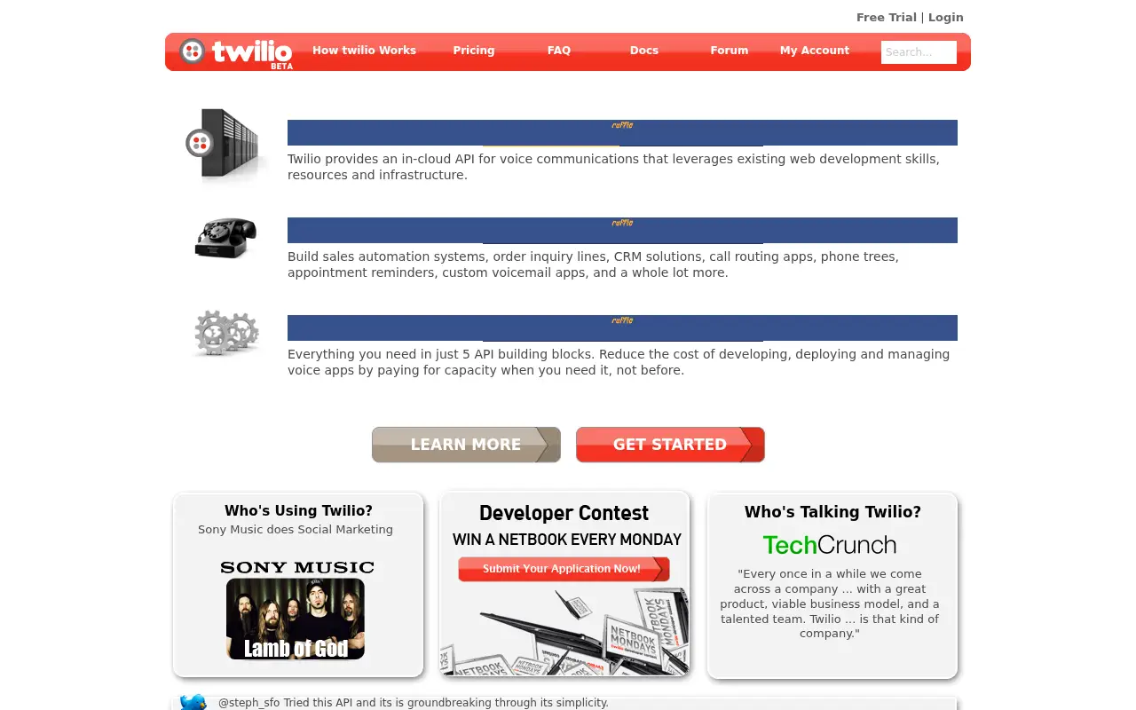 twilio.com in 2009