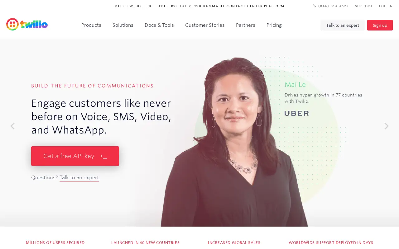 twilio.com in 2019