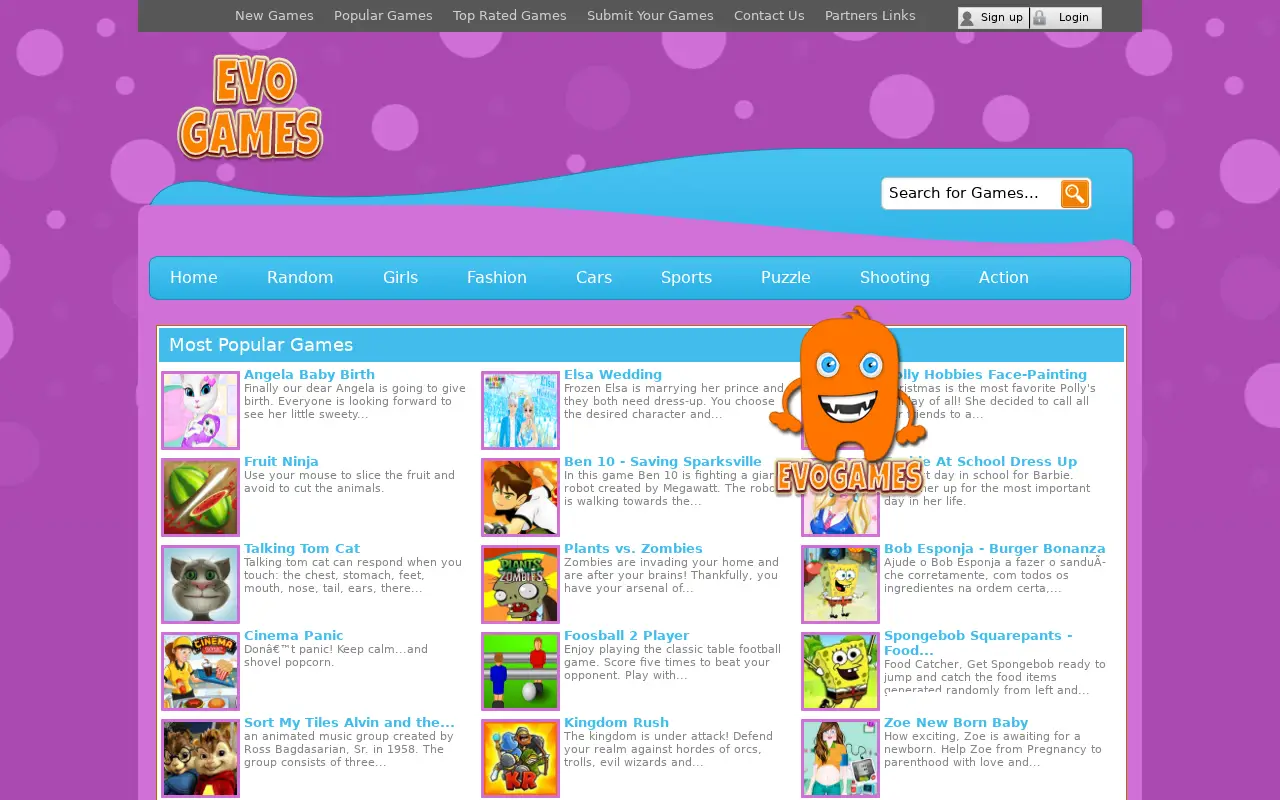 evo-games.com in 2015
