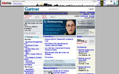 gartner.com in 2003