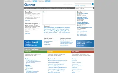 gartner.com in 2006