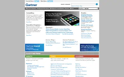 gartner.com in 2007