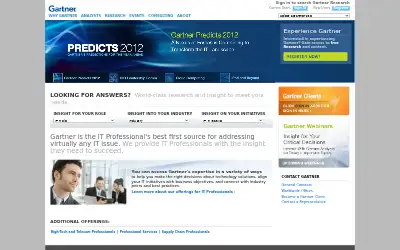 gartner.com in 2010