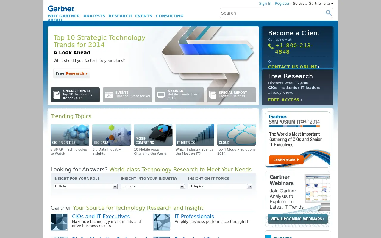 gartner.com in 2014
