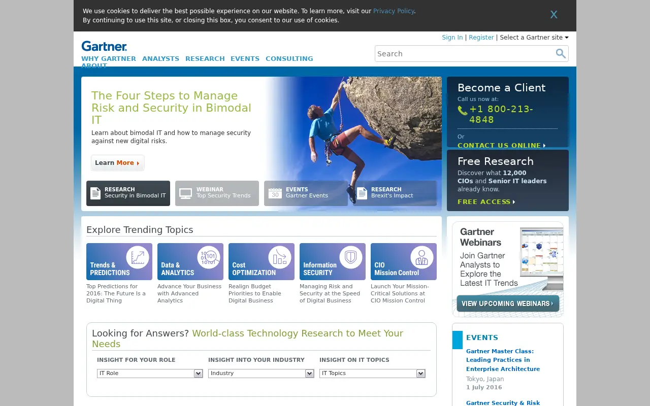 gartner.com in 2016