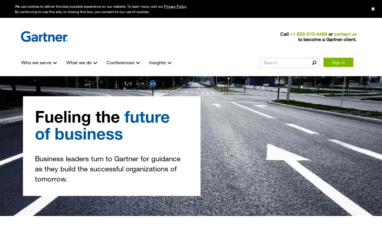 gartner.com in 2018