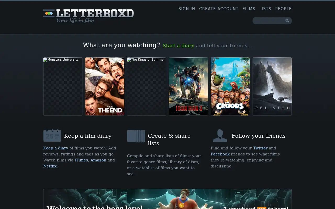 letterboxd.com in 2013