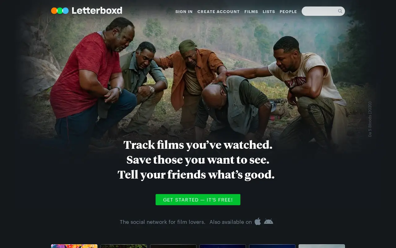 letterboxd.com in 2020