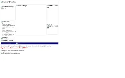 bankofamerica.com in 1998