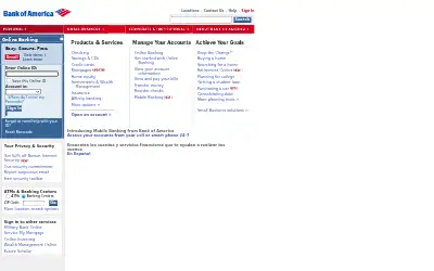 bankofamerica.com in 2007