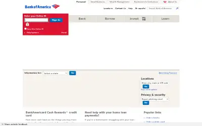 bankofamerica.com in 2014