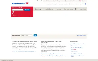 bankofamerica.com in 2015