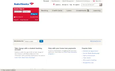 bankofamerica.com in 2017