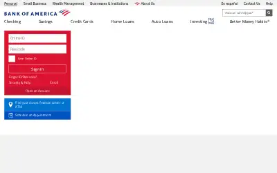 bankofamerica.com in 2019