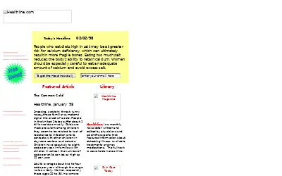 healthline.com in 1998