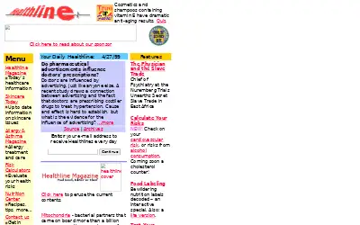 healthline.com in 1999