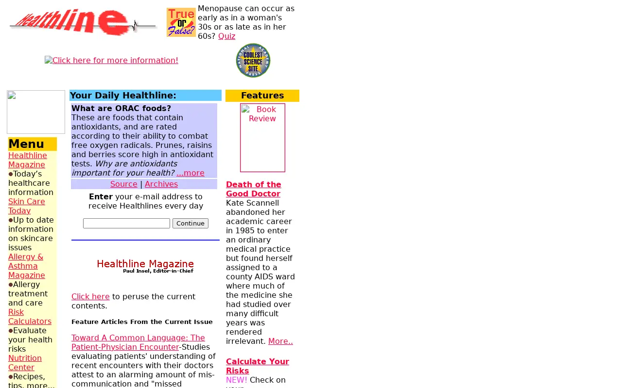 healthline.com in 2000