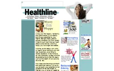 healthline.com in 2001