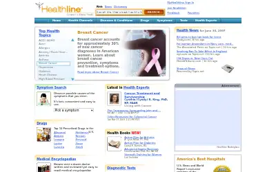 healthline.com in 2007