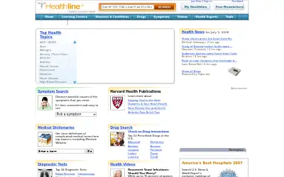 healthline.com in 2008