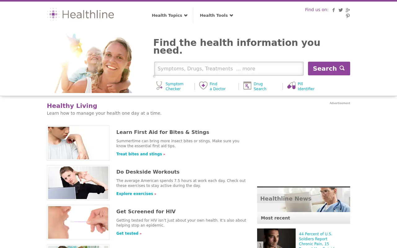 healthline.com in 2014