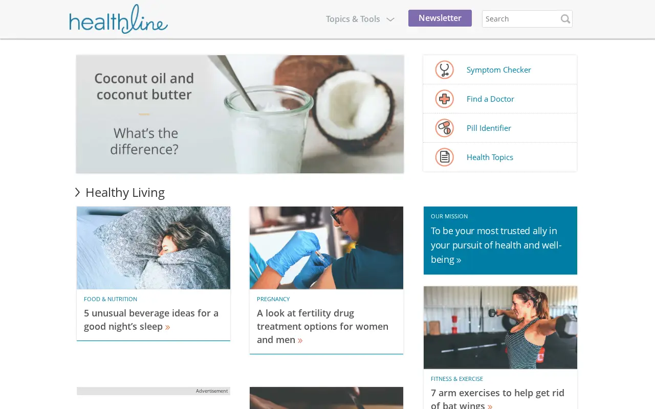 healthline.com in 2016