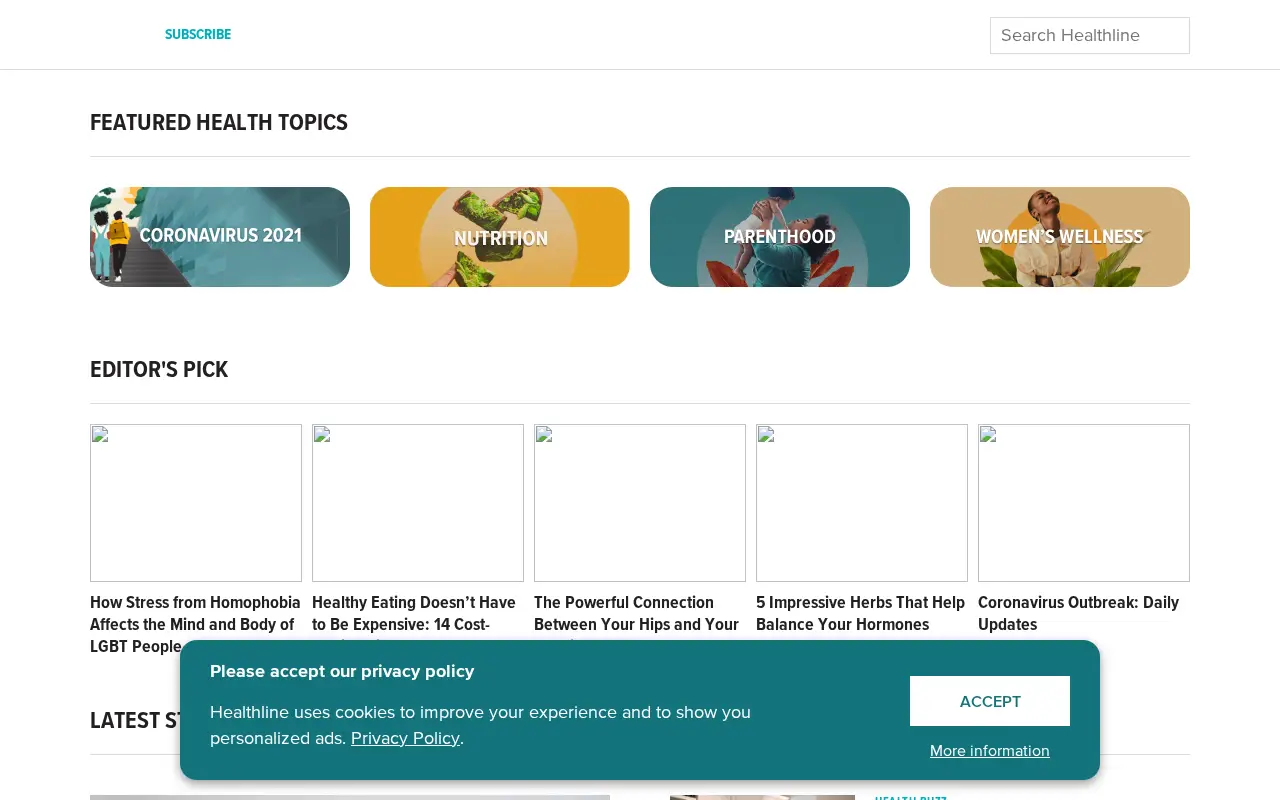 healthline.com in 2021