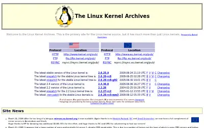 kernel.org in 2008