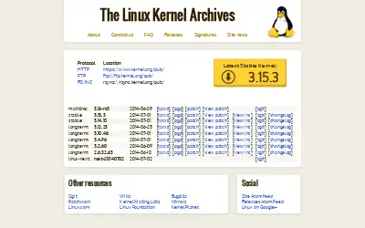 kernel.org in 2014