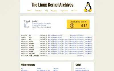kernel.org in 2015