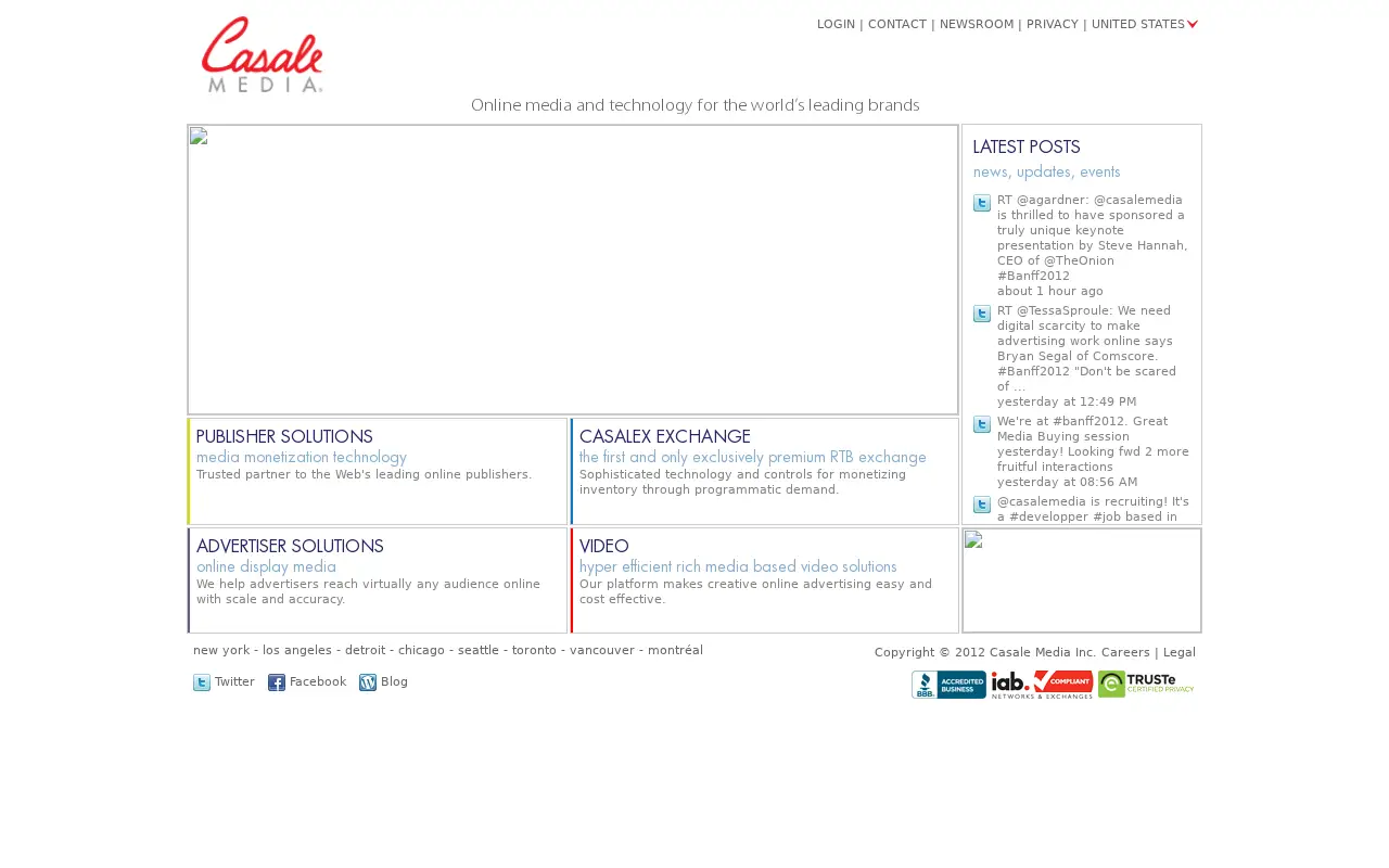 casalemedia.com in 2012