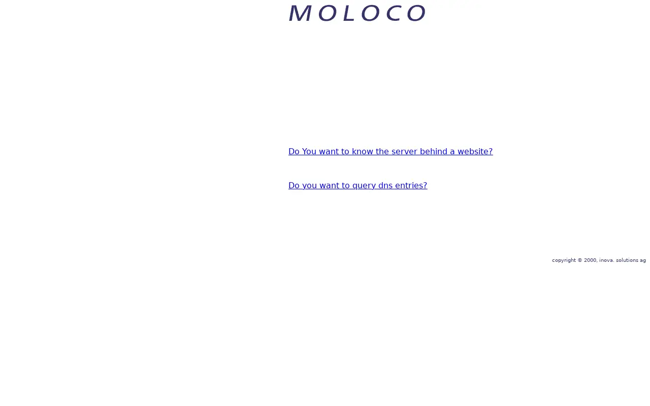 moloco.com in 2001
