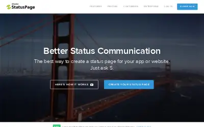 statuspage.io in 2017