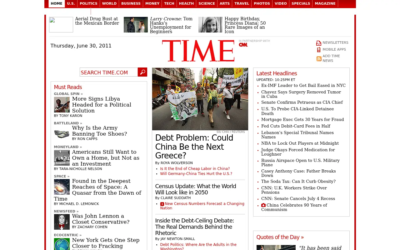 time.com in 2011