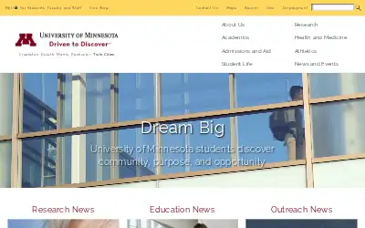 umn.edu in 2016