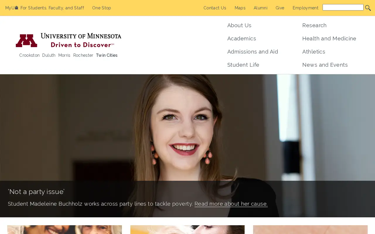 umn.edu in 2018