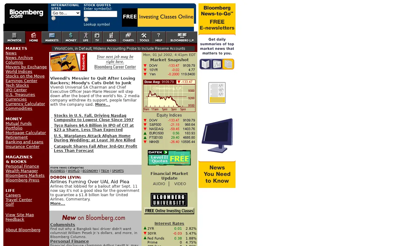 bloomberg.com in 2002