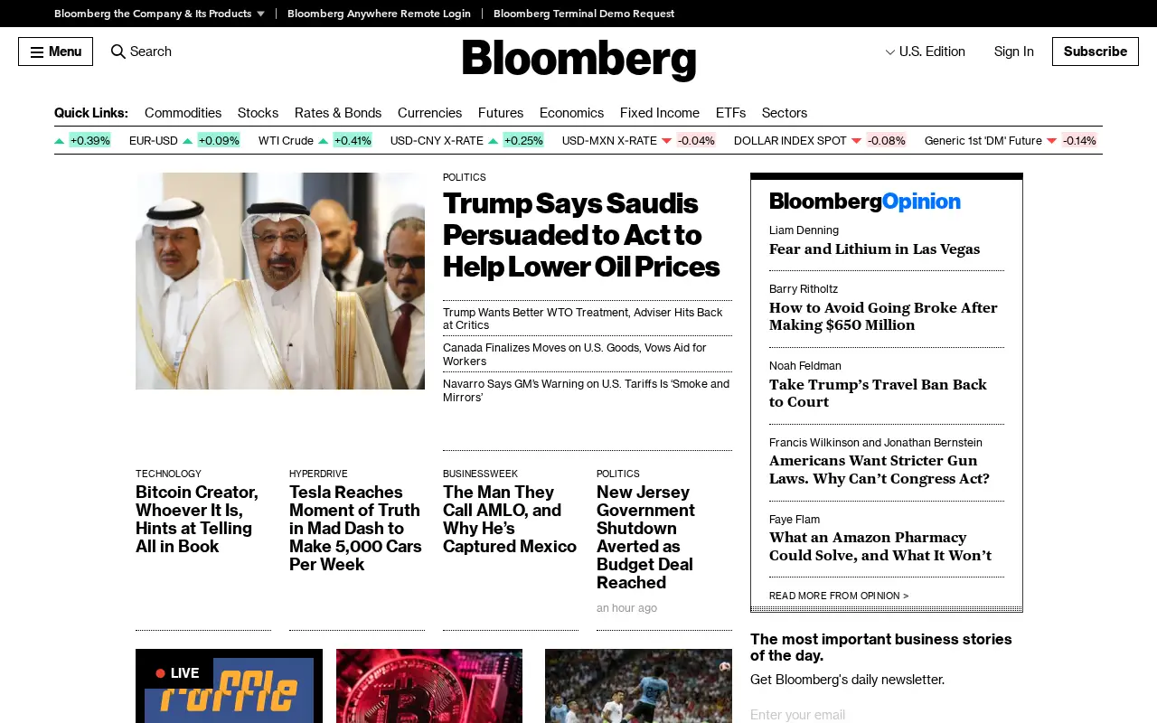 bloomberg.com in 2018