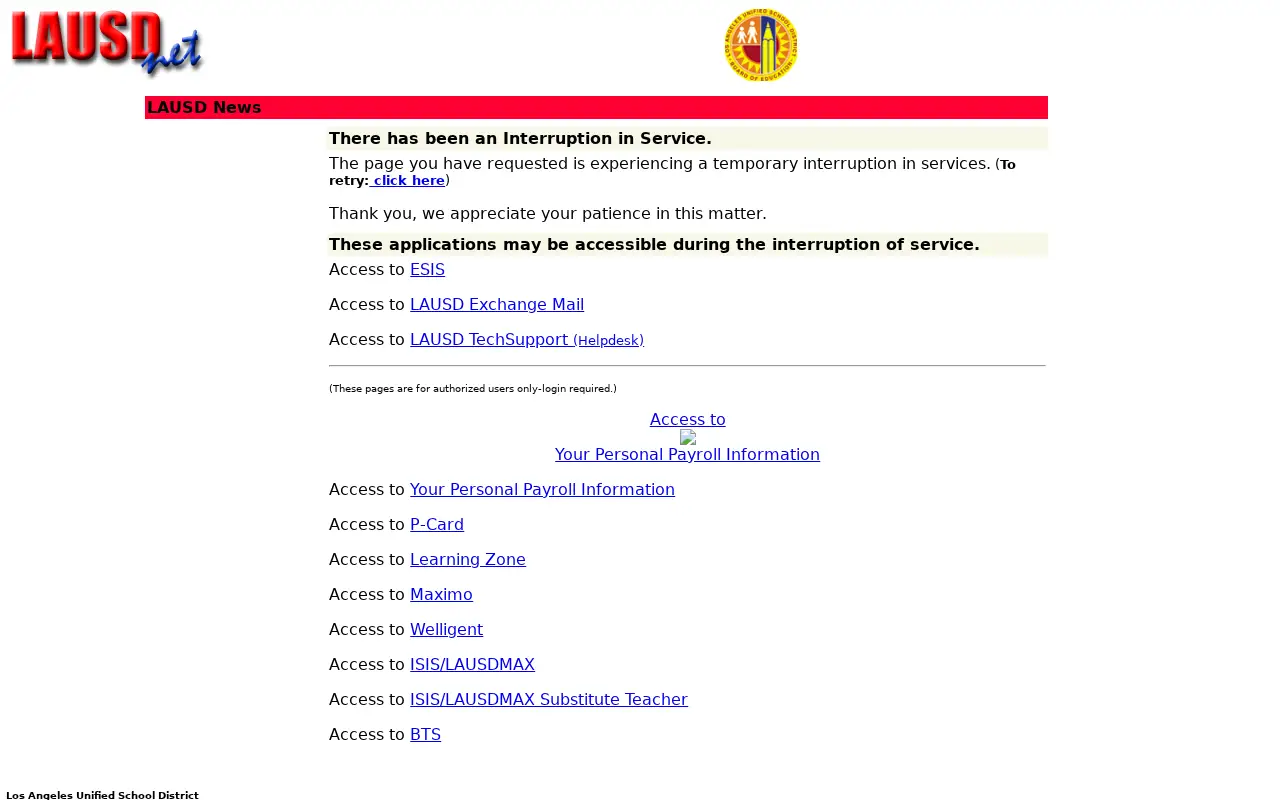 lausd.net in 2008