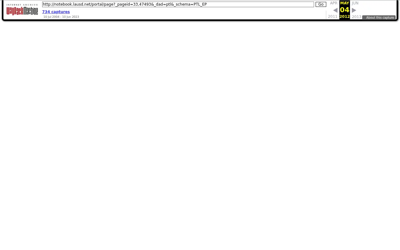 lausd.net in 2012