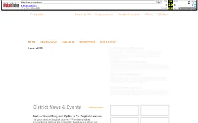 lausd.net in 2013