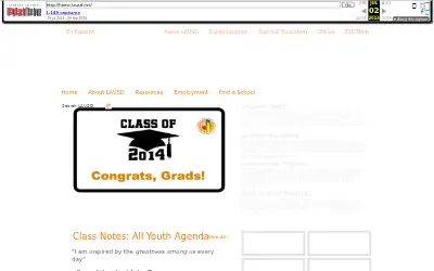lausd.net in 2014